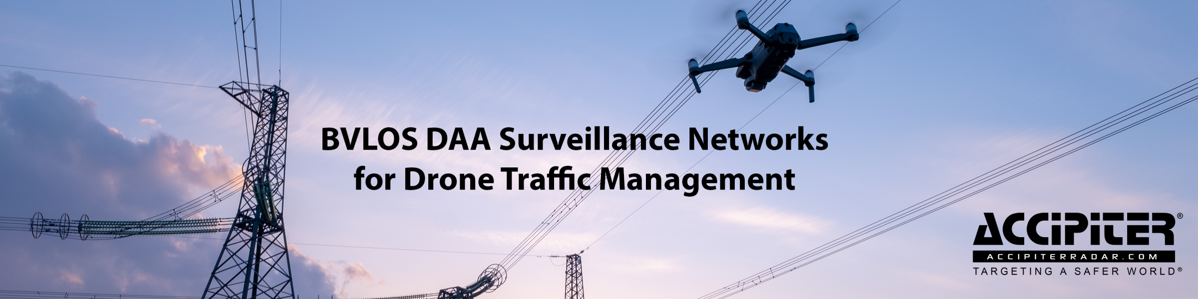 BVLOS DAA Surveillance Networks for Drone Traffic Management