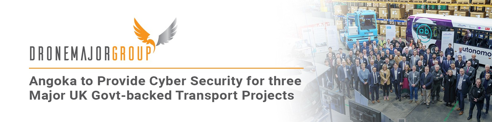 ANGOKA TO PROVIDE CYBER SECURITY FOR THREE MAJOR UK GOVT-BACKED FUTURE OF TRANSPORT PROJECTS