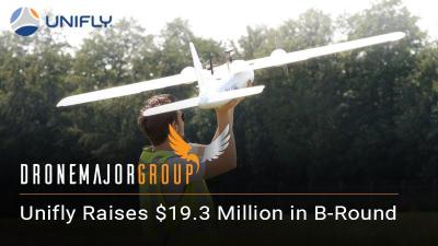 b-round funding global drone traffic leader UTM success funding