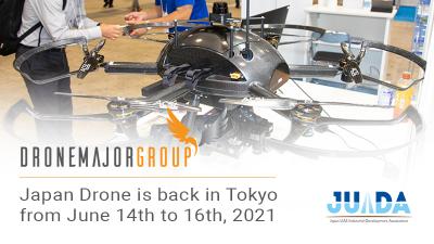 Save the date!  Japan Drone is back and ready to rock in Tokyo from June 14th to 16th, 2021